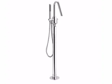 FUTURO - F6592 - Floor standing bathtub mixer with hand shower _ Rubinetteria Giulini